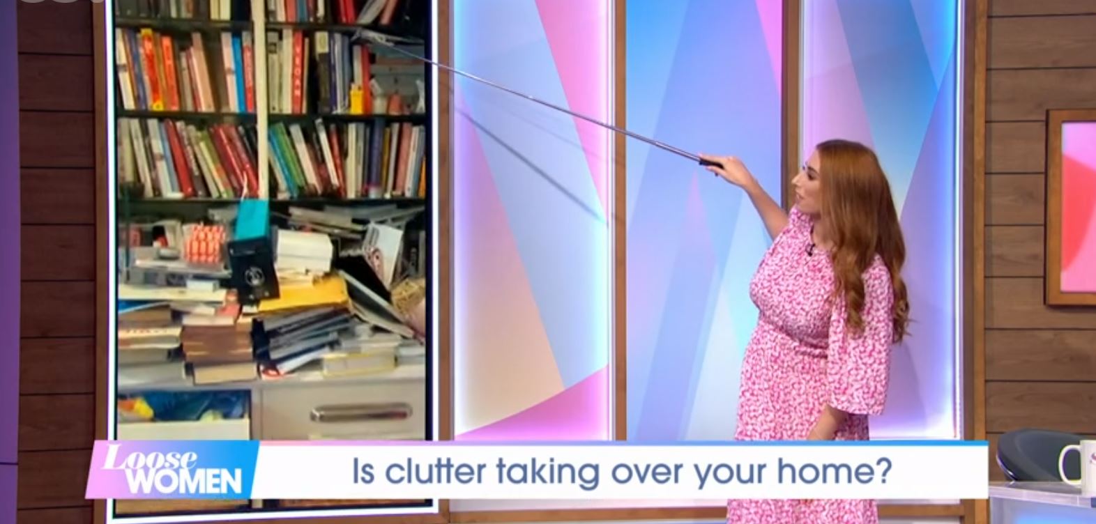 Stacey Solomon on Loose Women today