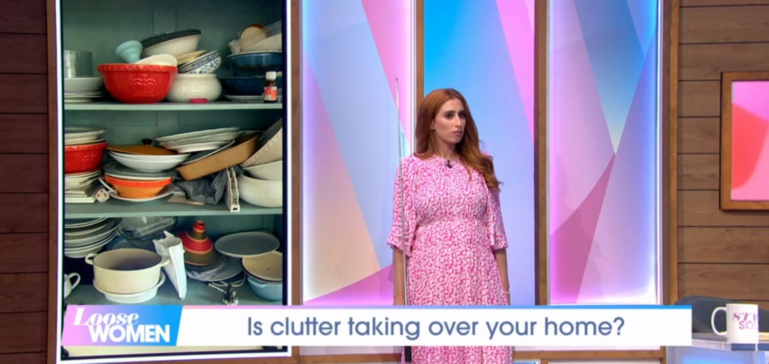 Stacey Solomon on Loose women today