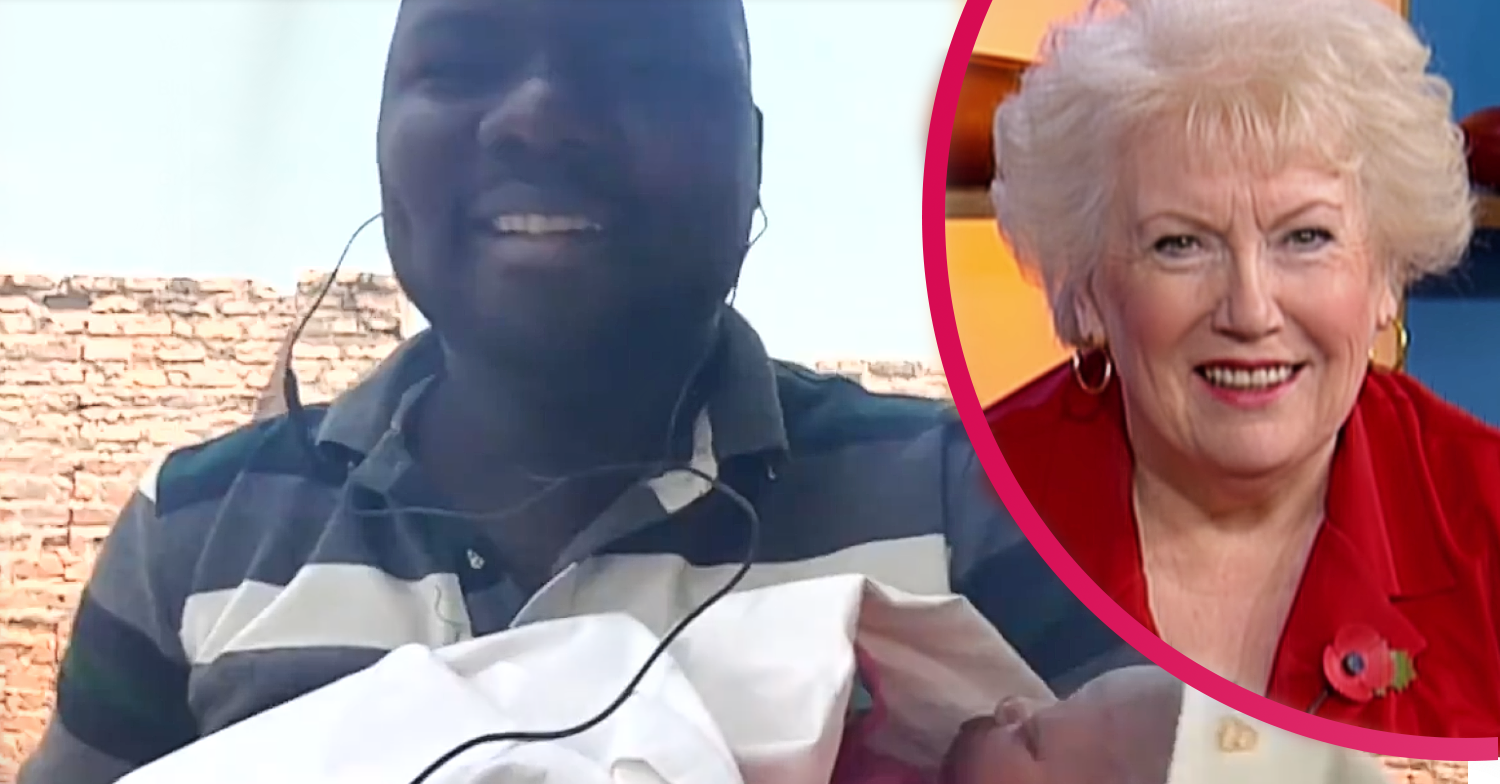 Fred from Uganda appeared on This Morning to pay tribute to Denise Robertson