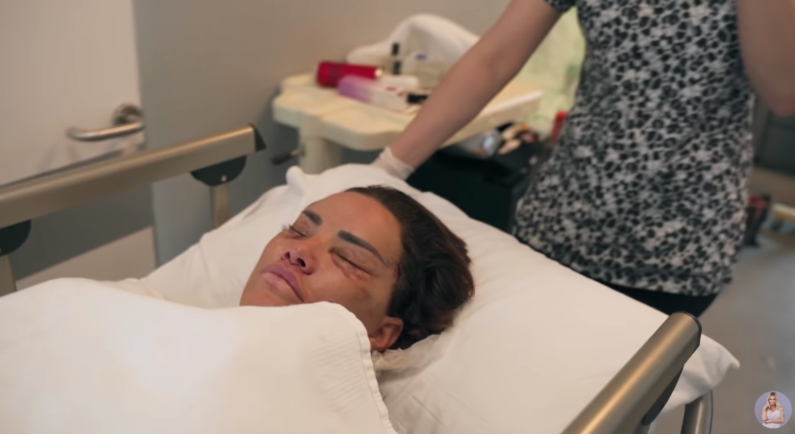 Katie Price latest is the star is selling cosmetic surgery on a video website
