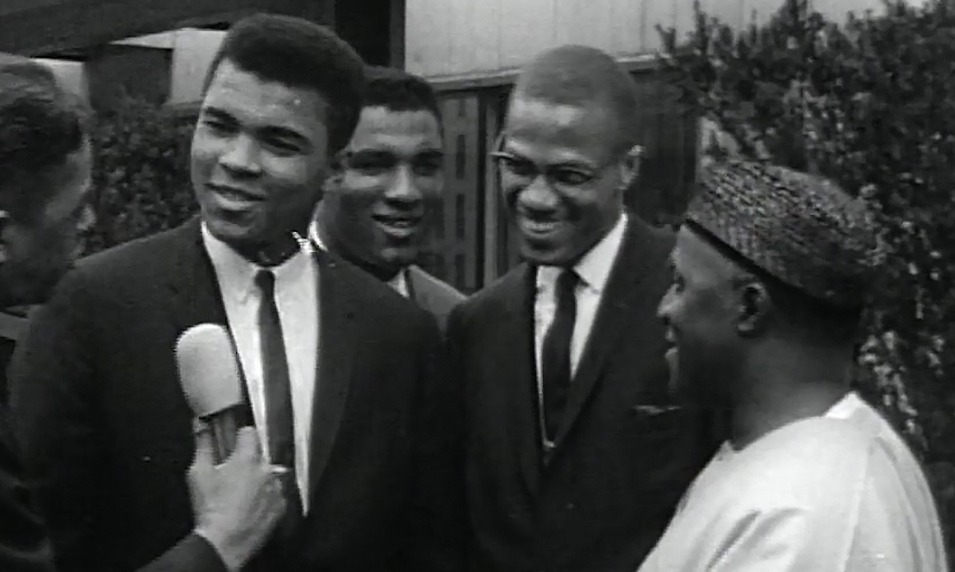Muhammed Ali and Malcolm X 