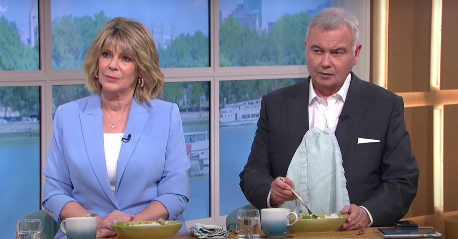 Ruth Langsford and Eamonn Holmes hosting This Morning