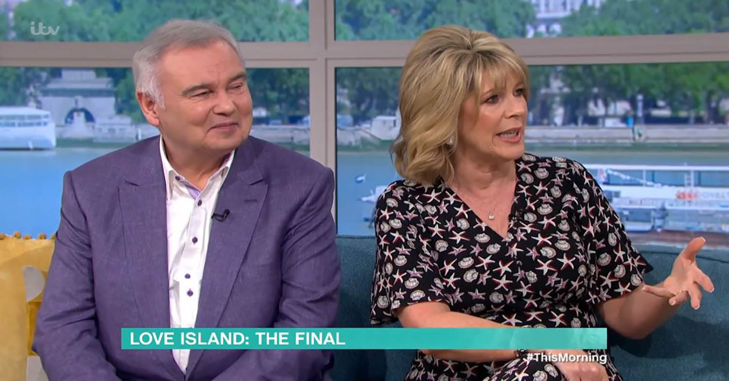 Eamonn Holmes and Ruth Langsford host This Morning