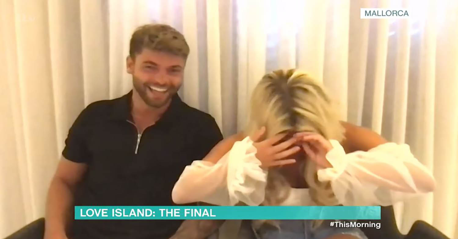 Jake and Liberty giggle over Eamonn Holmes comment on This Morning