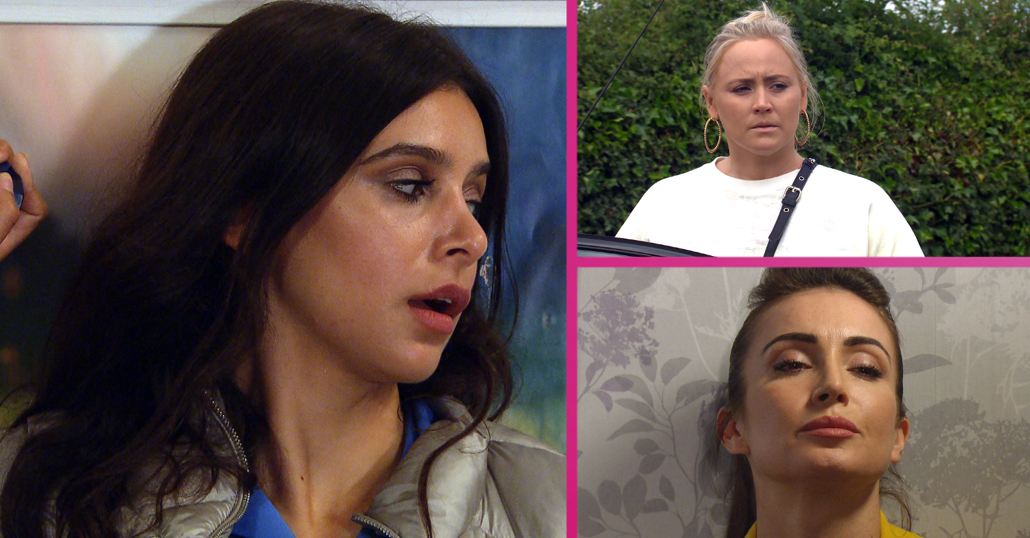 Emmerdale spoilers Meena Tracy Leyla