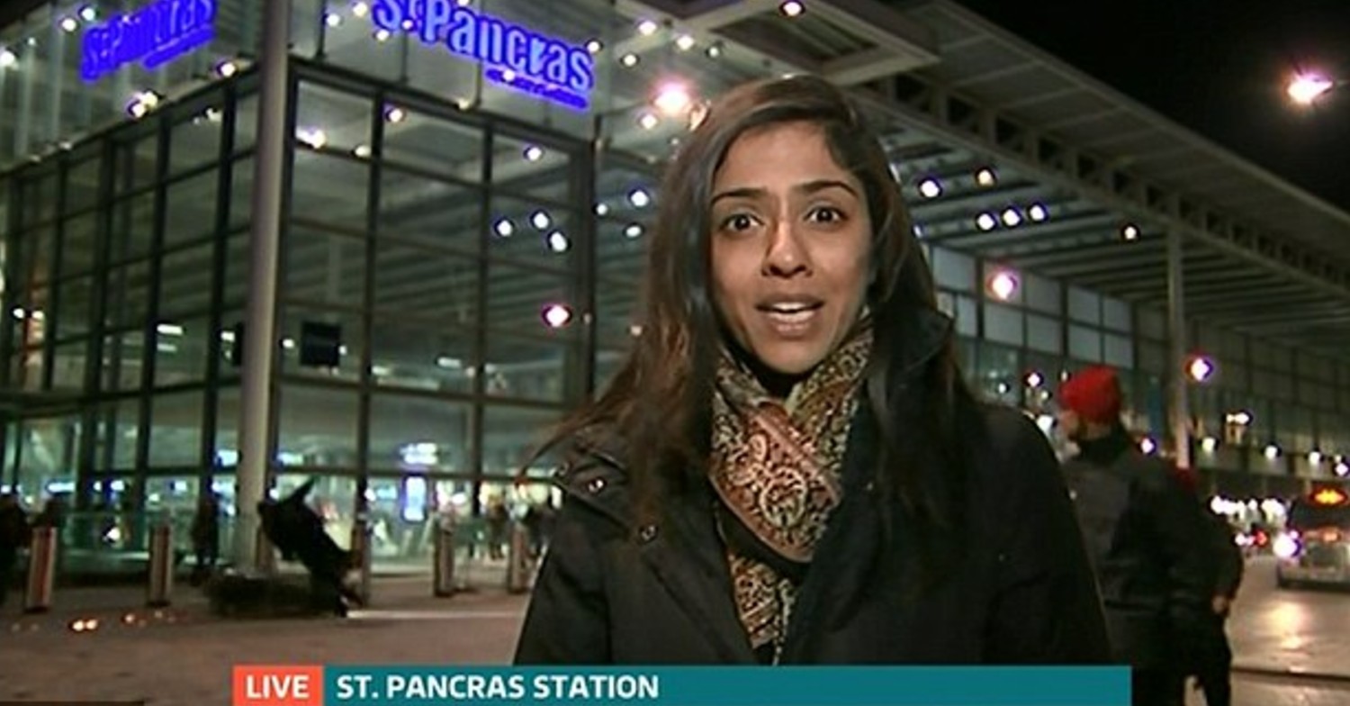 Ria Chatterjee on ITV news