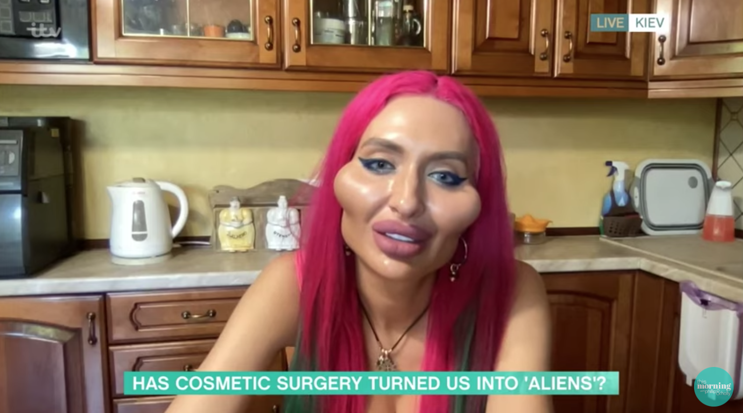 Eamonn Holmes interviewed Anastasiia on This Morning today