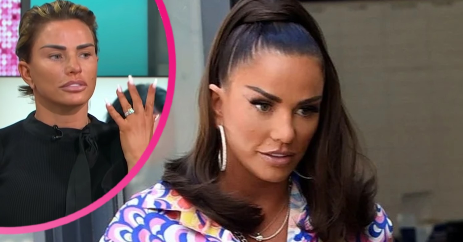 Katie Price wearing Carl Woods' ring