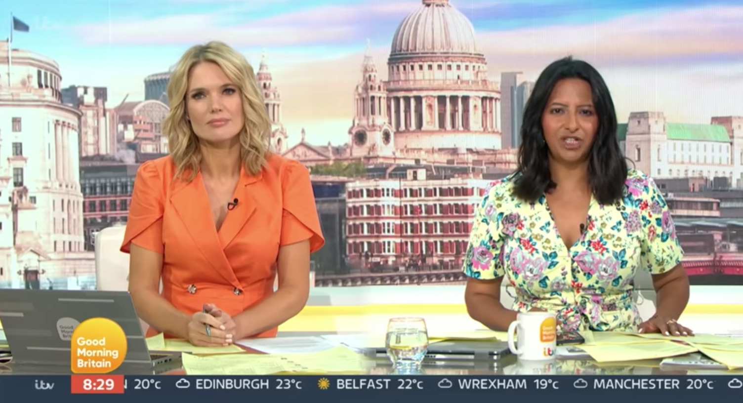 On Good Morning Britain today, host Ranvir Singh was accused of talking over Charlotte Hawkins