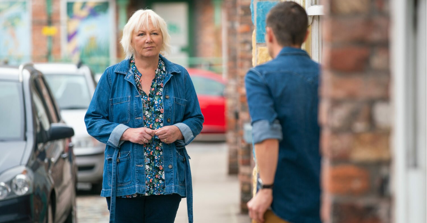 Coronation Street Eileen isn't happy