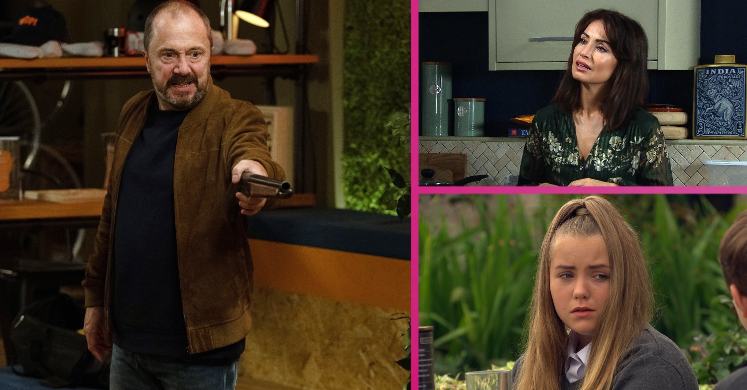 Emmerdale spoilers Russ Cathy Leyla