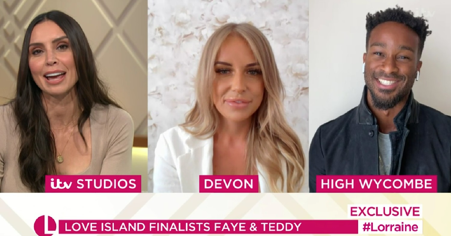 Love Island Faye and Teddy