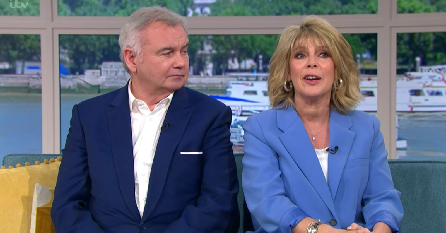 Eamonn Holmes and Ruth Langsford on This Morning