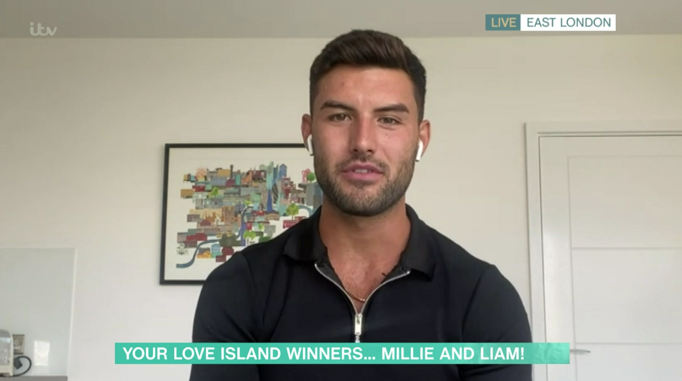 This Morning's Millie and Liam interview saw Liam gush over his new love