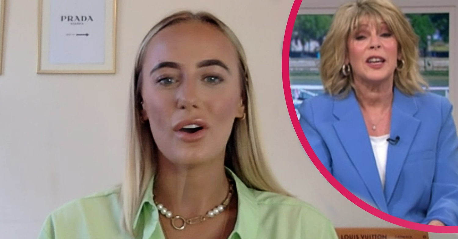 The Millie and Liam interview on This Morning saw Ruth make an awkward blunder