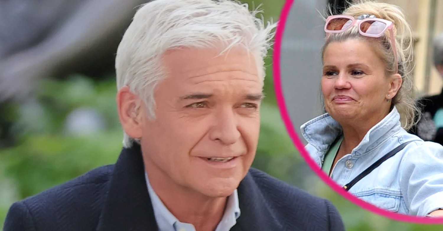 Phillip Schofield and Kerry Katona