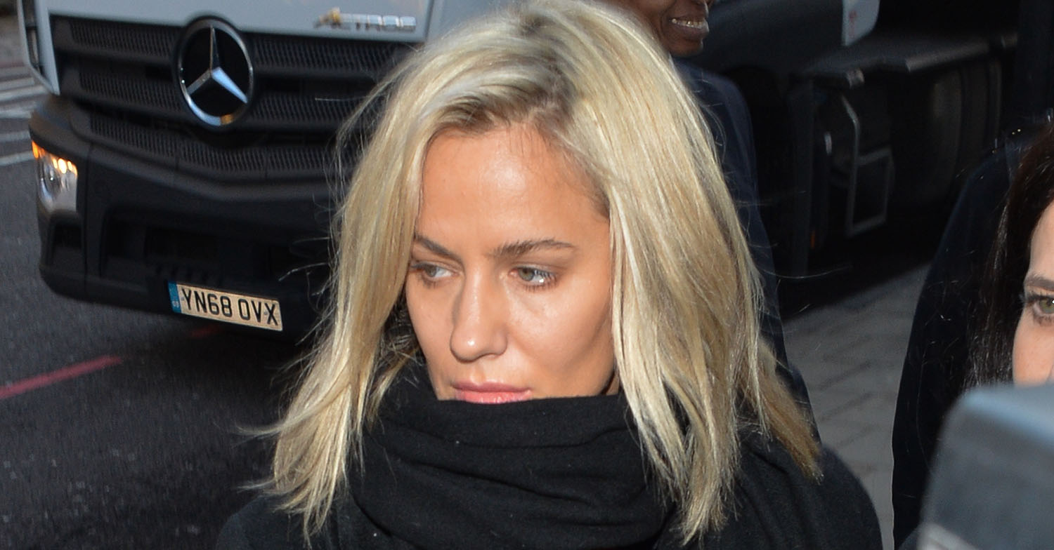 Caroline Flack attending court in December 2019