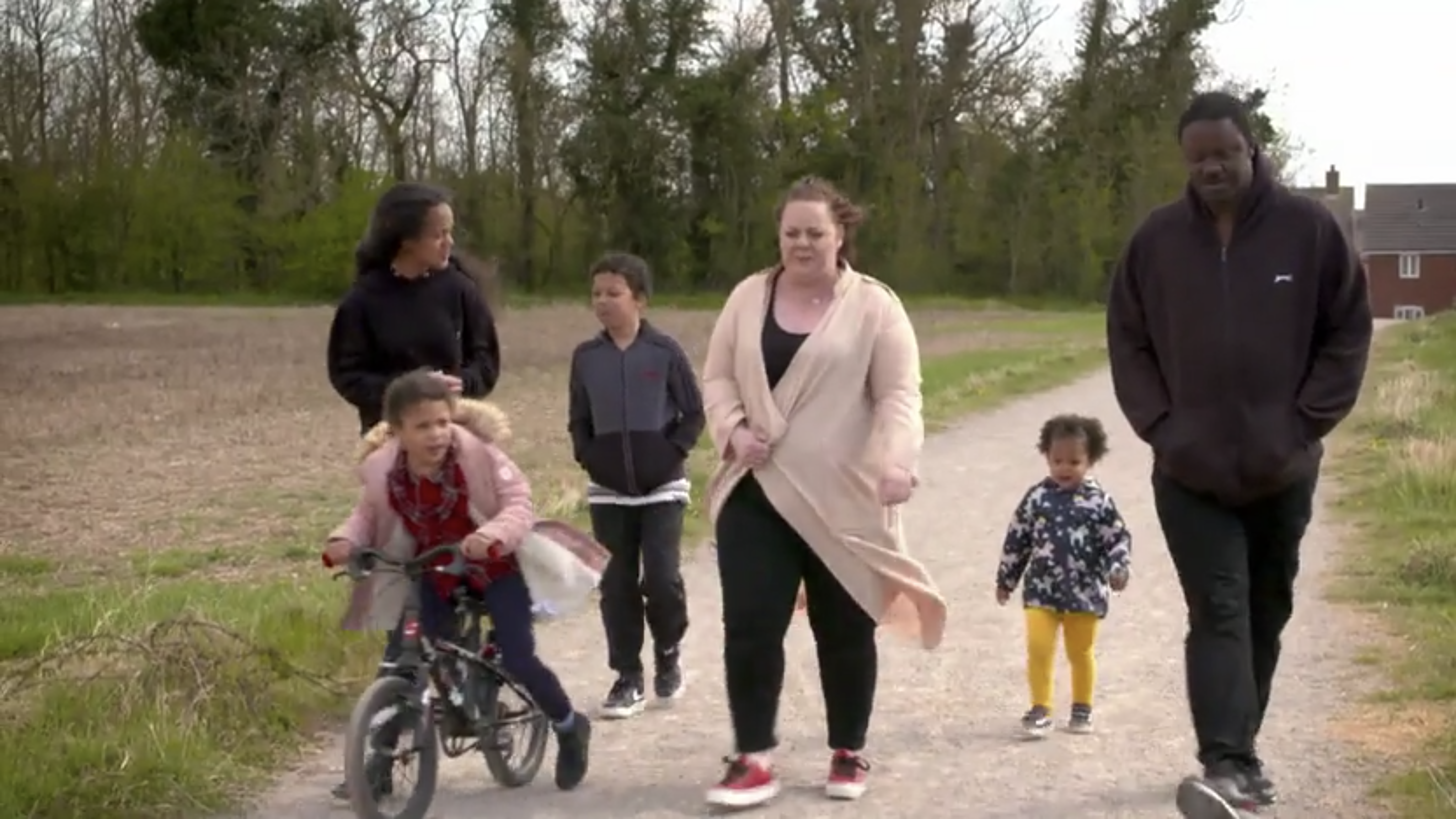 Solomon and Chelsea and their children 