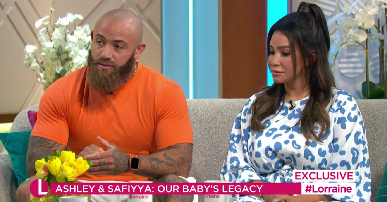 Ashley Cain and Safiyya Vorajee on Lorraine