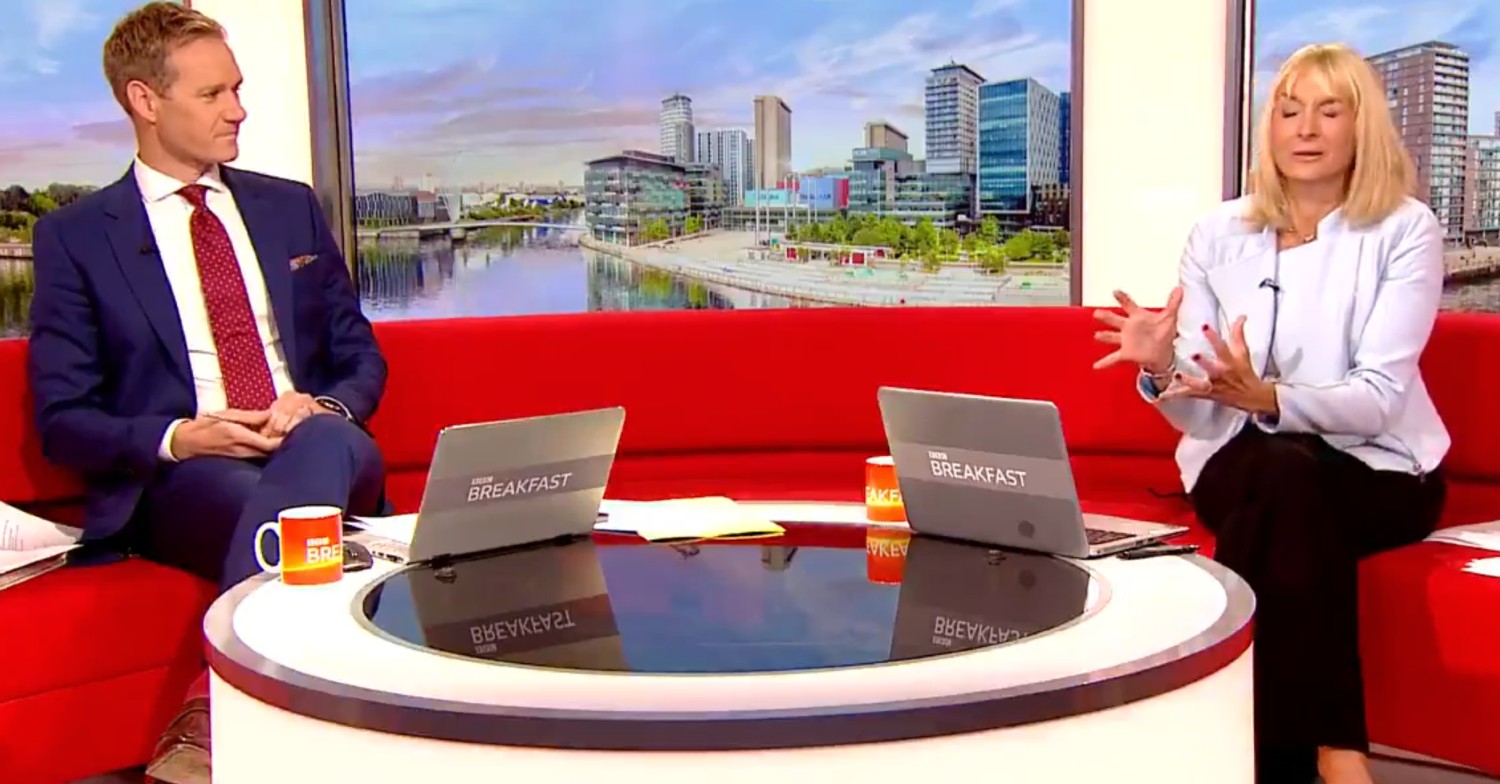 Louise minchin confirms when she's leaving BBC Breakfast today