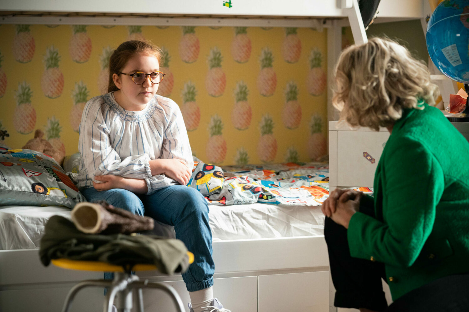 Soap children including Scarlett Butcher 