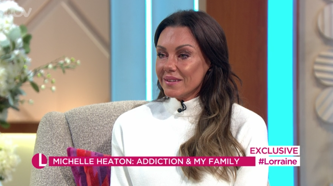 Michelle Heaton on Lorraine apologised to the host 
