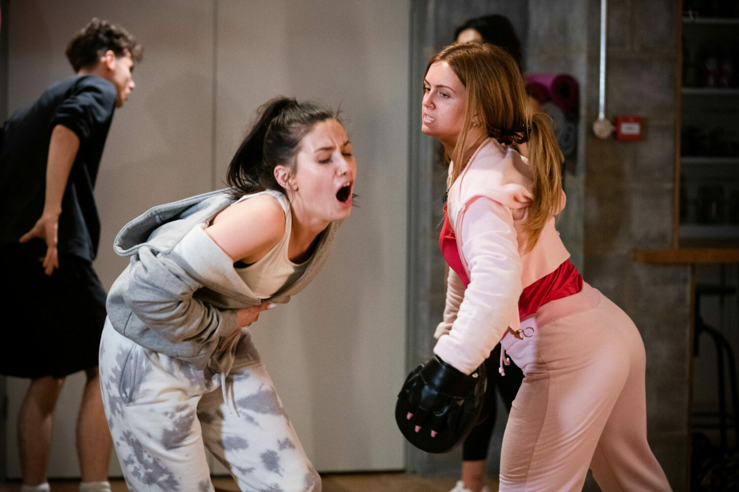 Dotty and Tiffany fight 