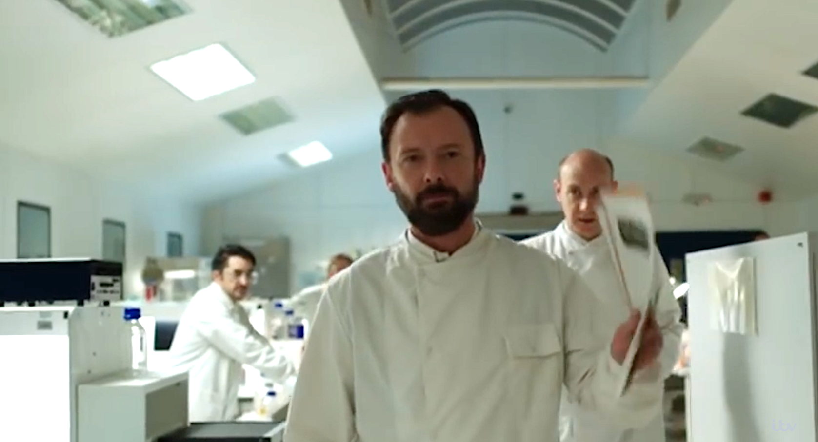 John Simm in ITV drama Code Of A Killer which told the story of Colin Pitchfork and the investigation to catch him