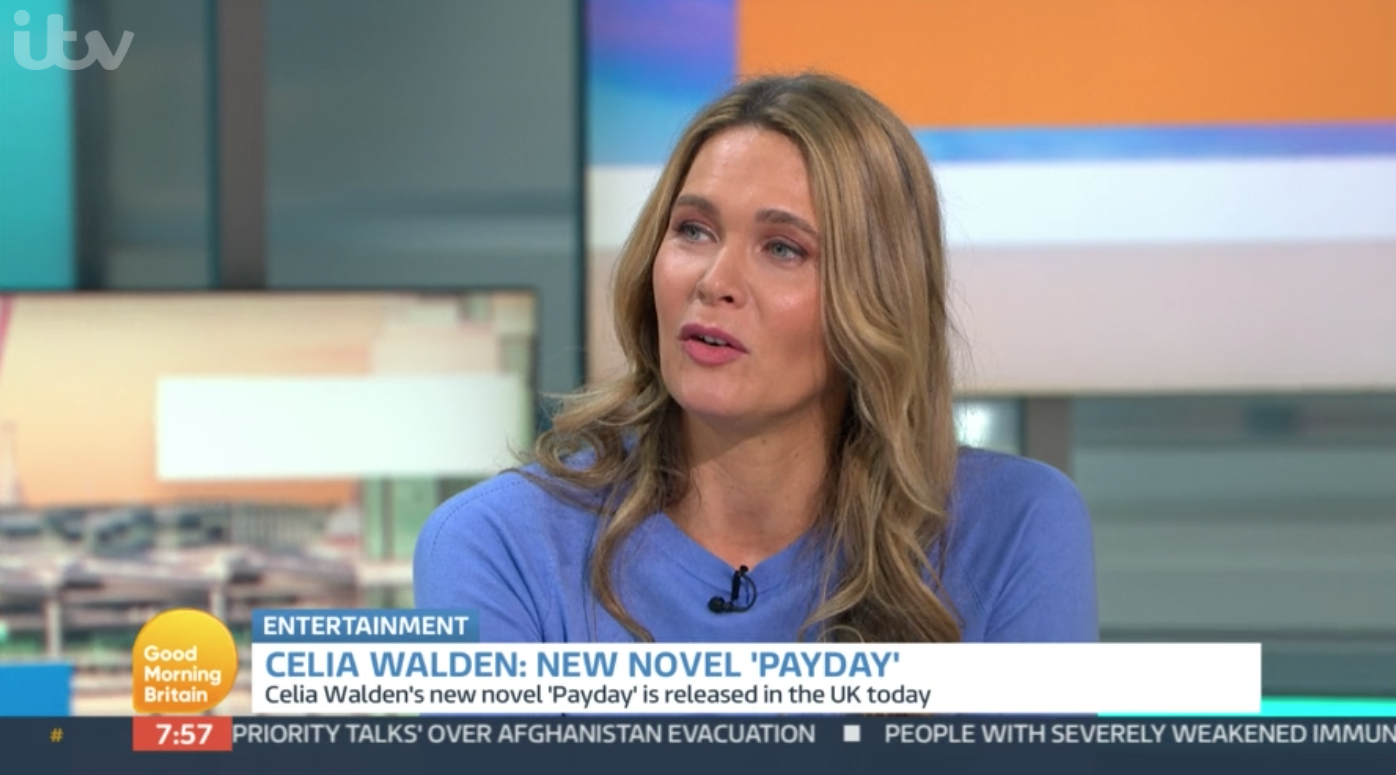 On Good Morning Britain today, Celia Walden pleaded with show bosses to take husband pIers Morgan back