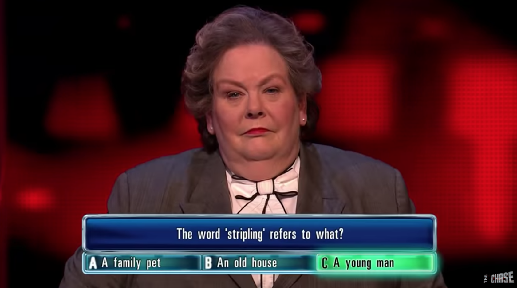 Anne Hegerty on The Chase