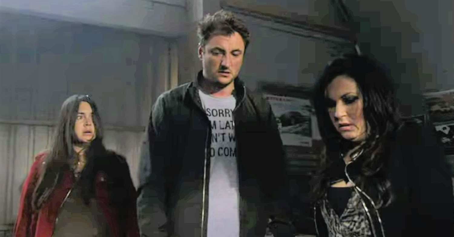 EastEnders Stacey Martin and Kat are in shock after Stacey attacks Phil Mitchell