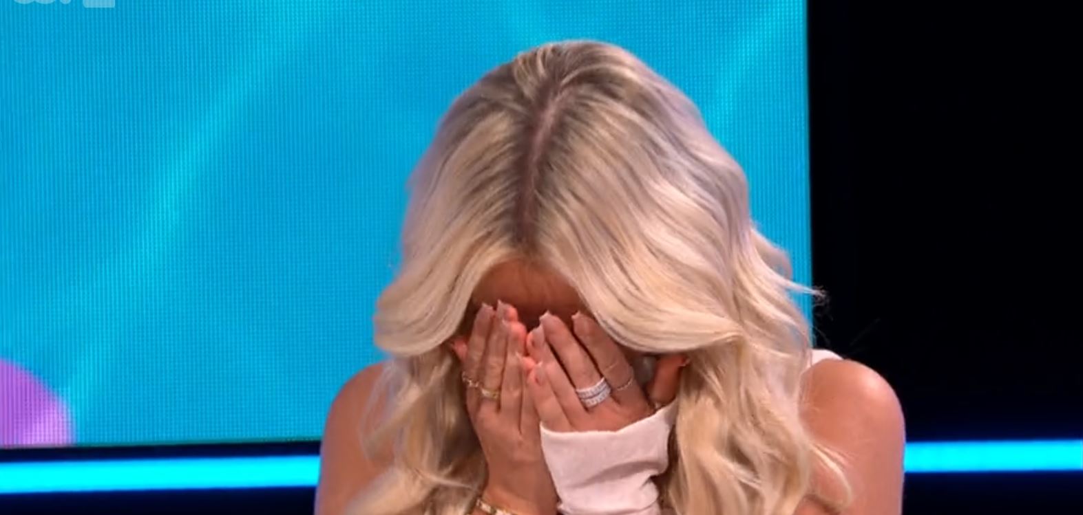 Lillie covers her face during awkward Love Island reunion 2021
