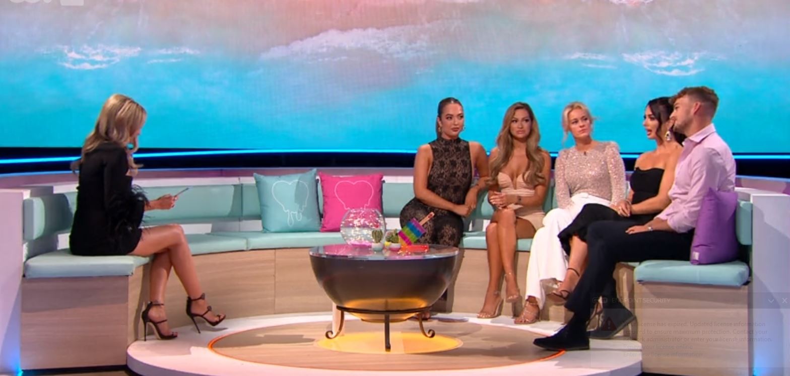 Hugo confronted on Love Island reunion 2021