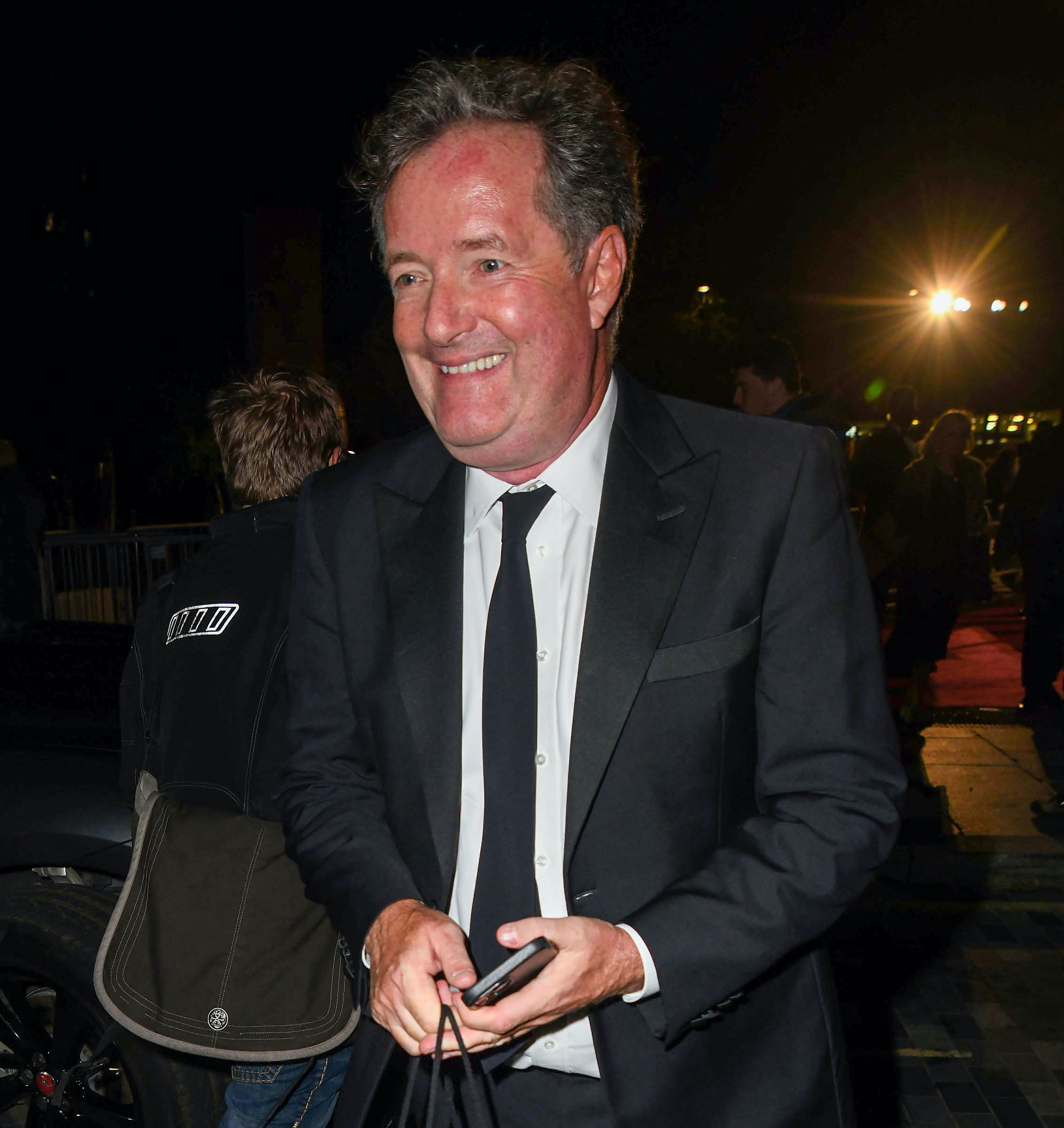 Piers Morgan leaves the GQ Men Of The Year Awards