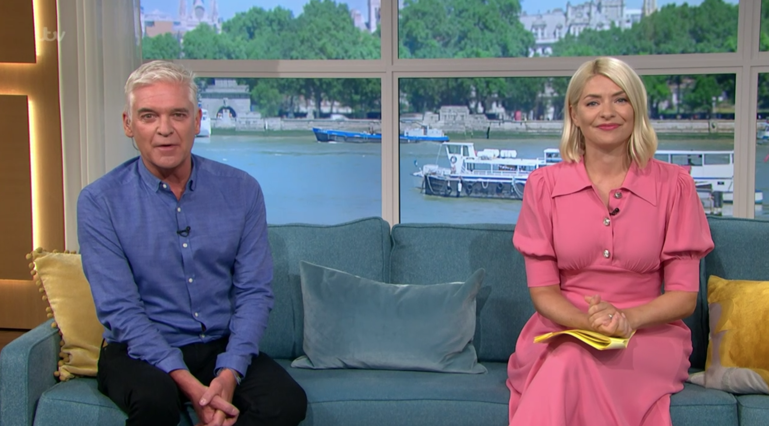holly Willoughby this morning