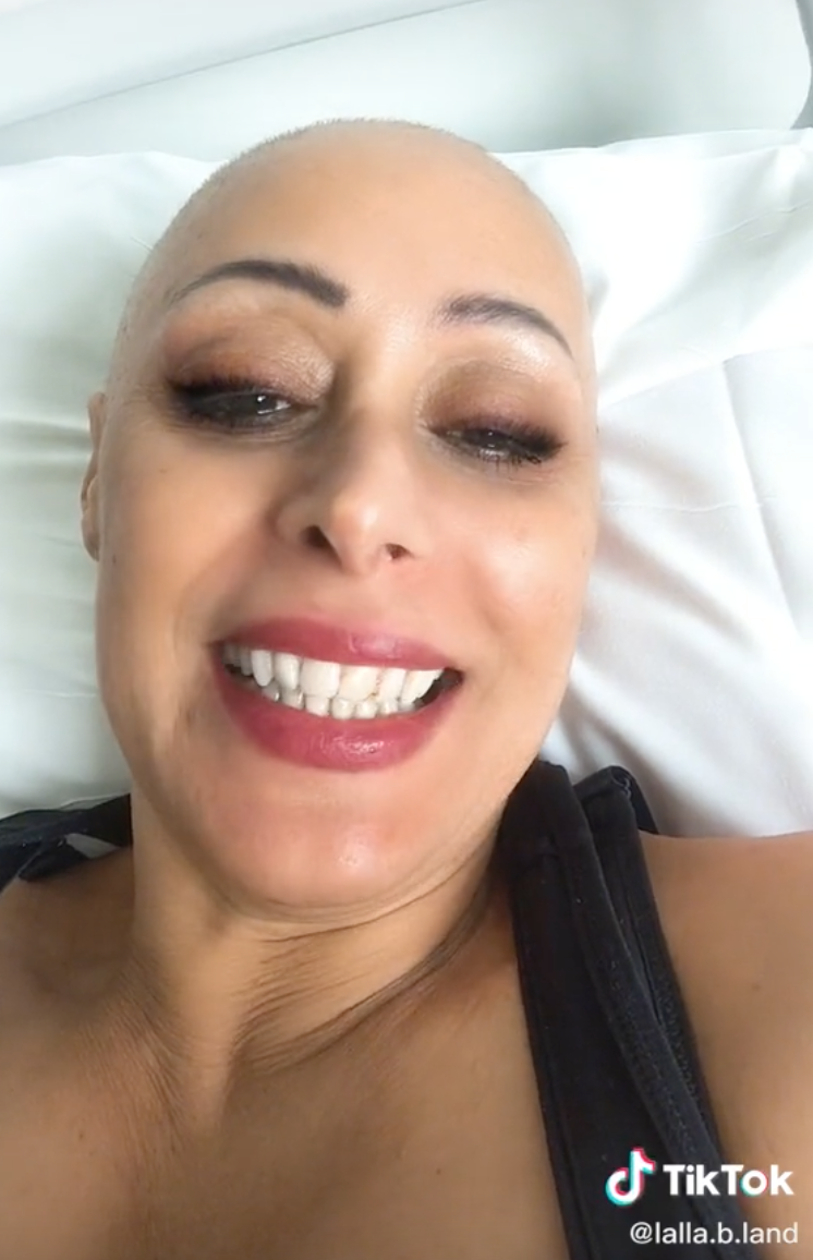 Becki Seddiki has been documenting her leukaemia journey on social media