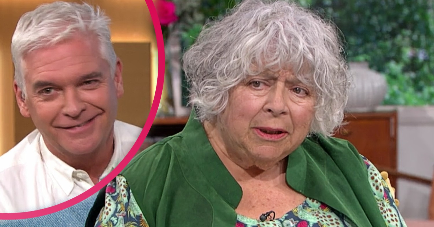 Miriam Margolyes told Phillip Schofield she always knew he was gay