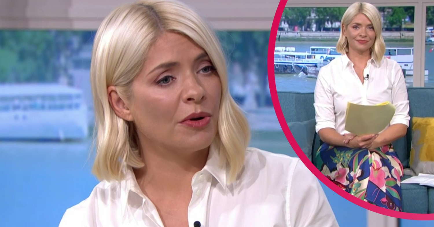 Holly Willoughby skirt today
