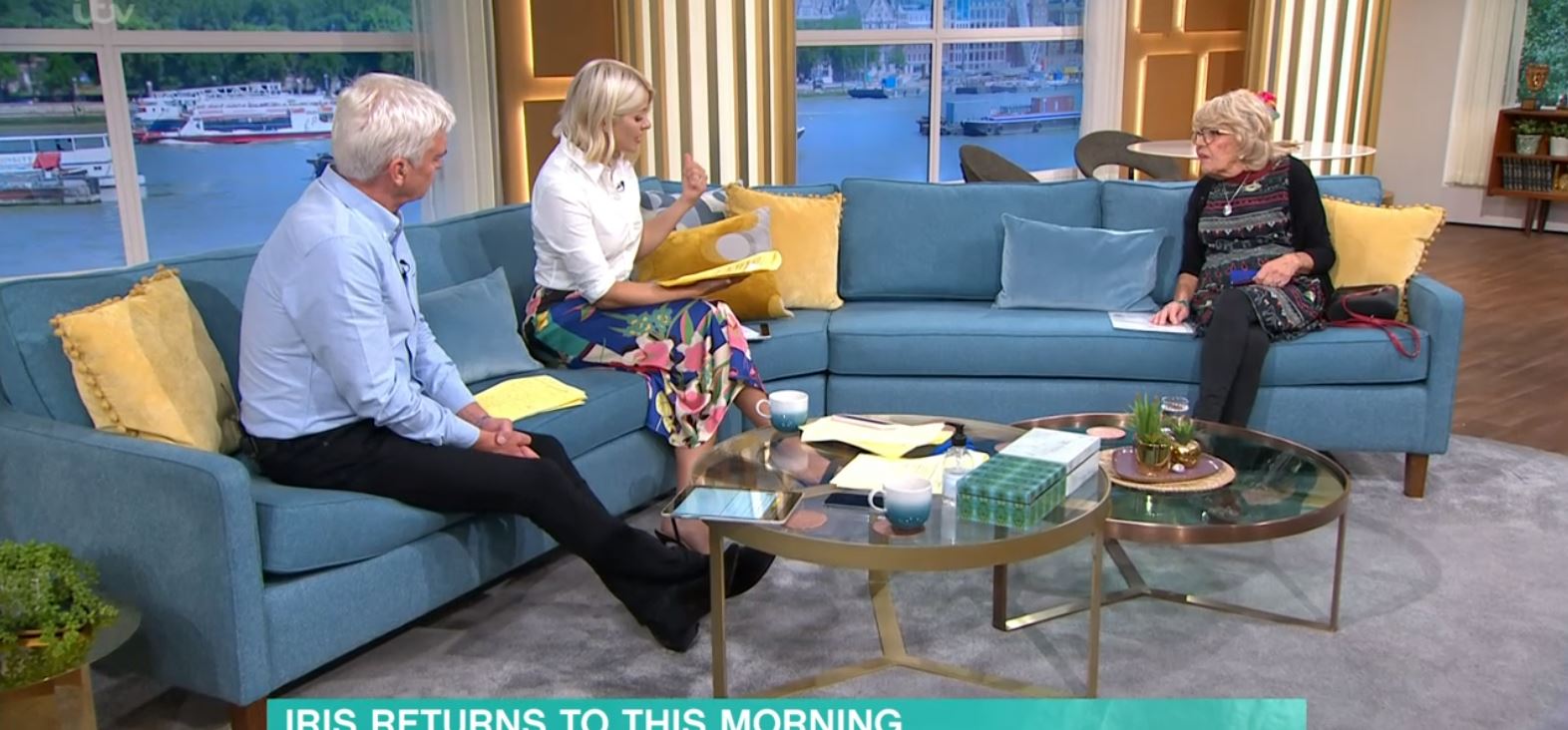Iris Jones speaks to Phil and Holly on This Morning
