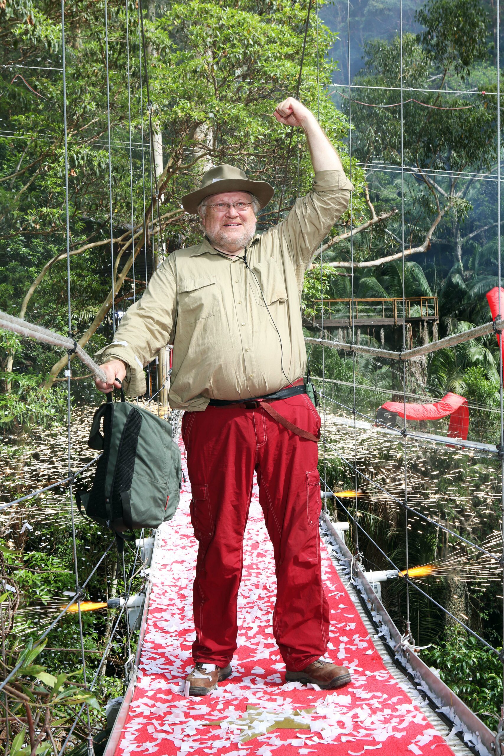 Colin Baker I'm A Celebrity... Get Me Out Of Here 2012