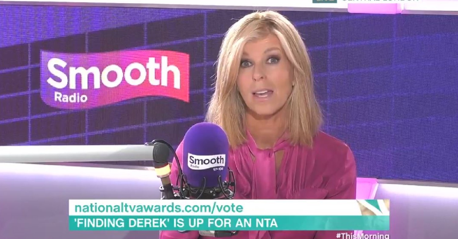 Kate Garraway speaks to Holly Willoughby on This Morning