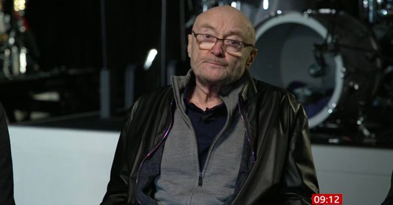 phil collins talks about health on bbc breakfast