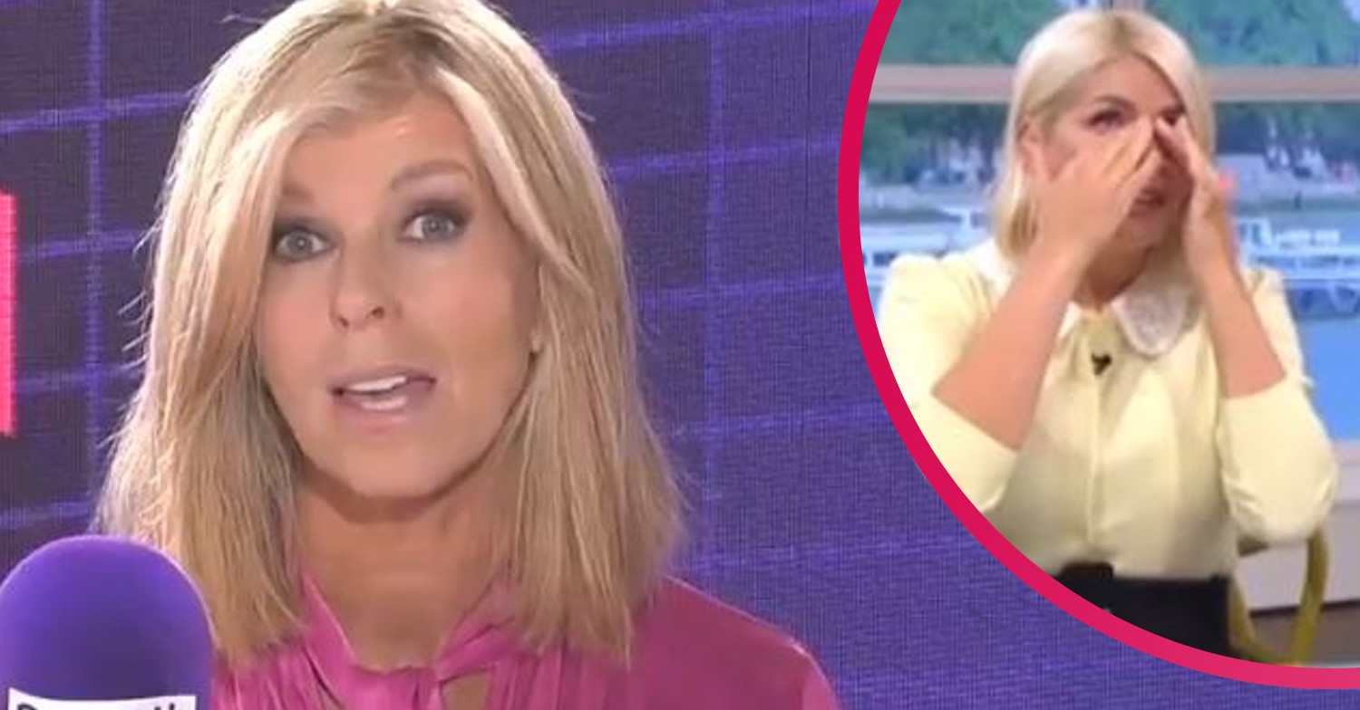 Kate Garraway and Holly Willoughby on This Morning