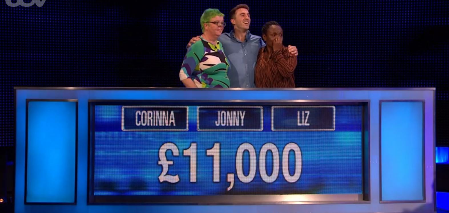 The Chase team beat the Chaser Shaun Wallace
