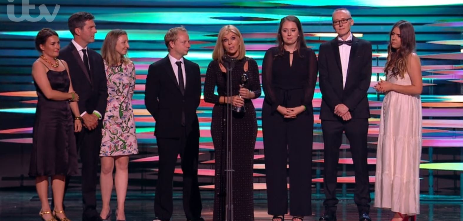 Kate Garraway wins NTAs for Finding Derek documentary about husband Derek Draper