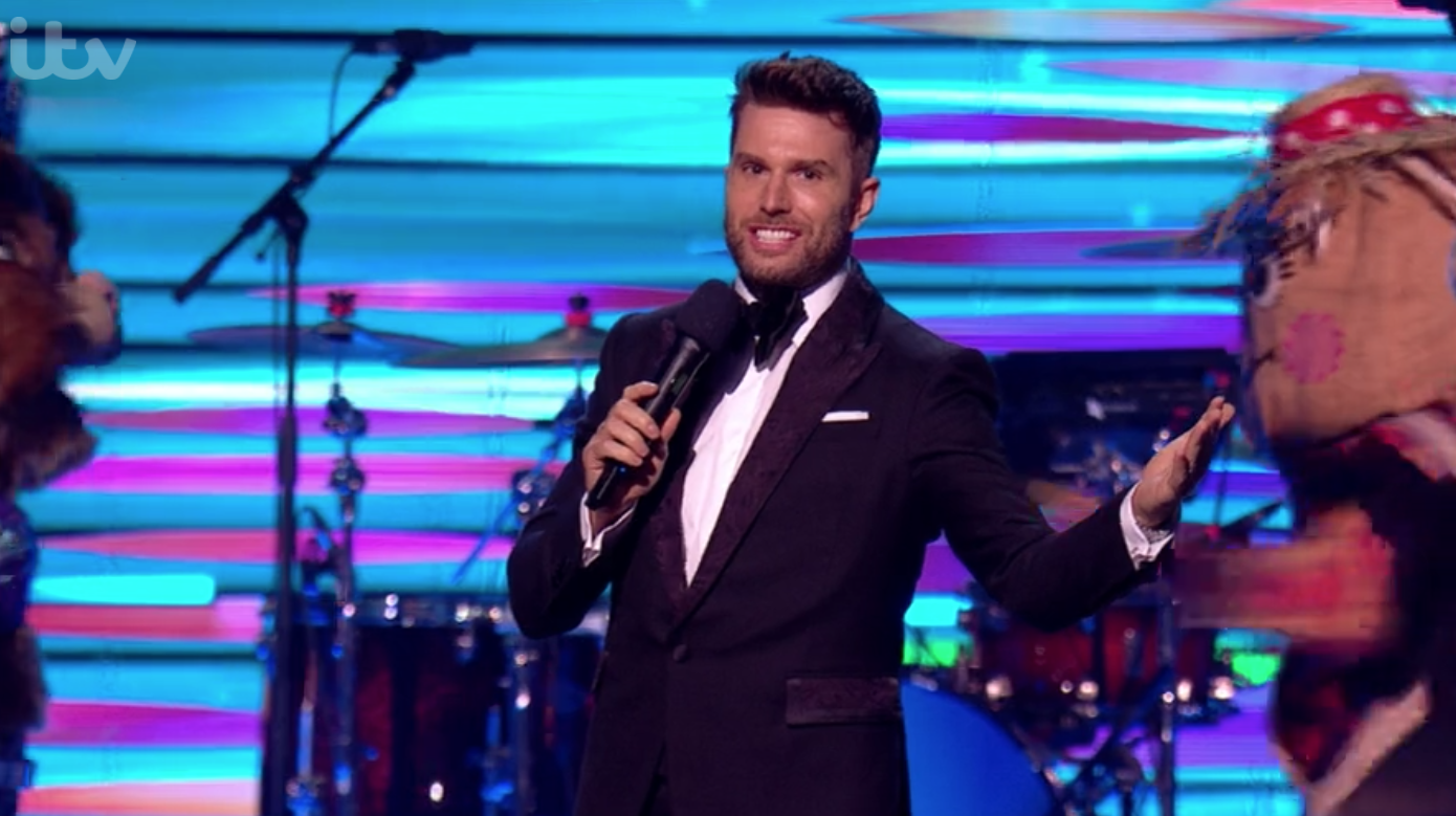 Joel Dommett presenting the National Television Awards