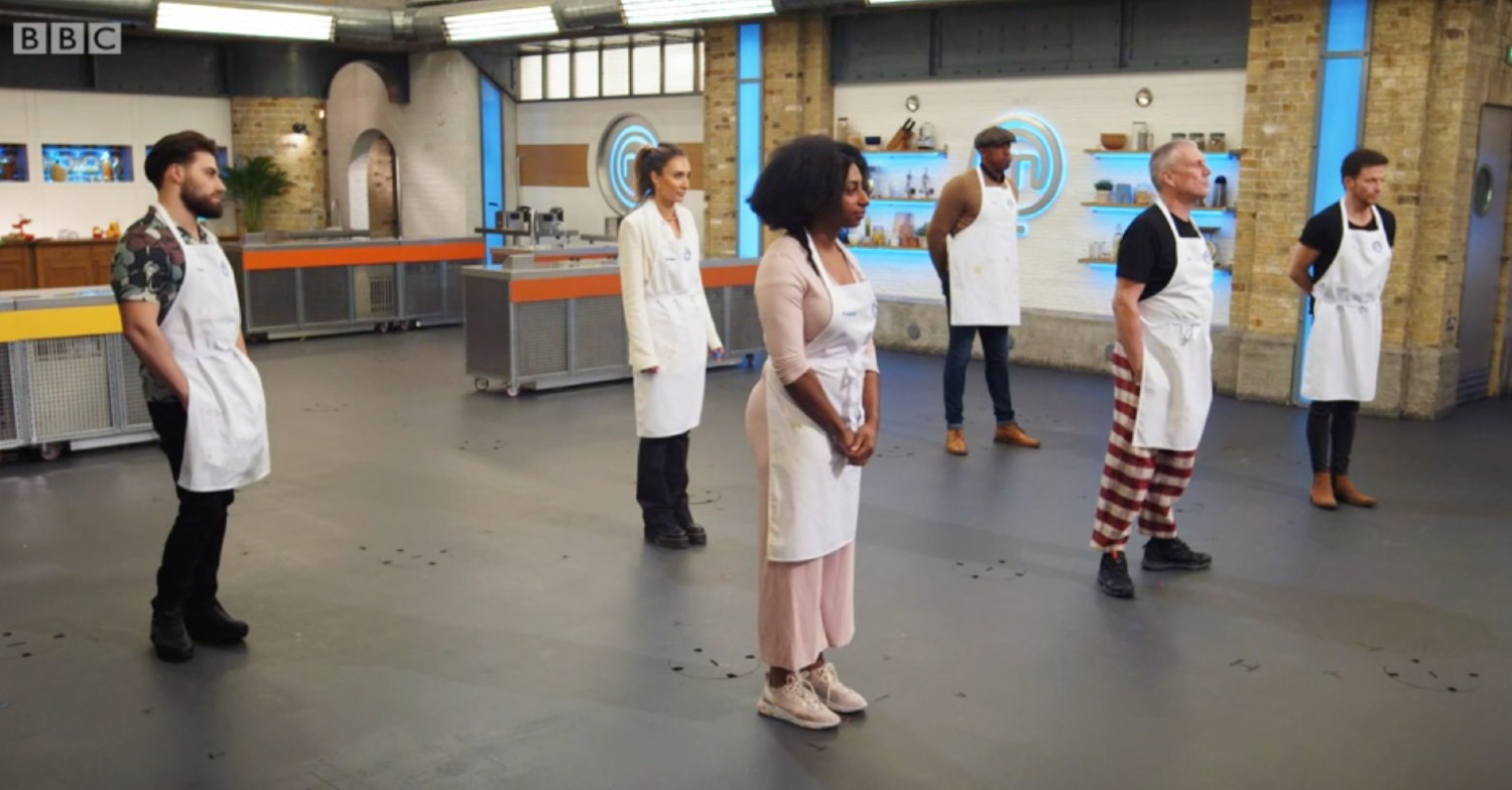 Bez on Celebrity MasterChef