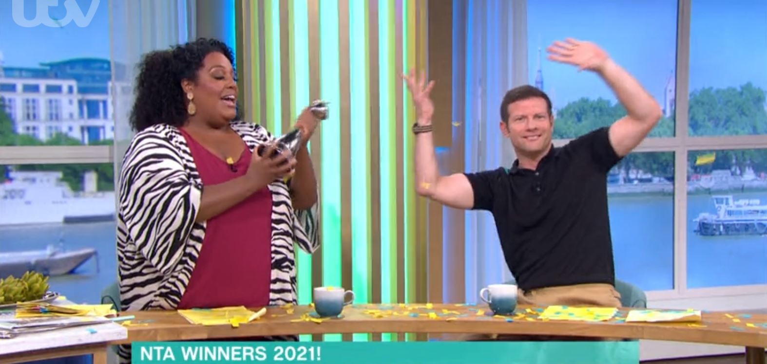 Alison and Dermot dance on This Morning today