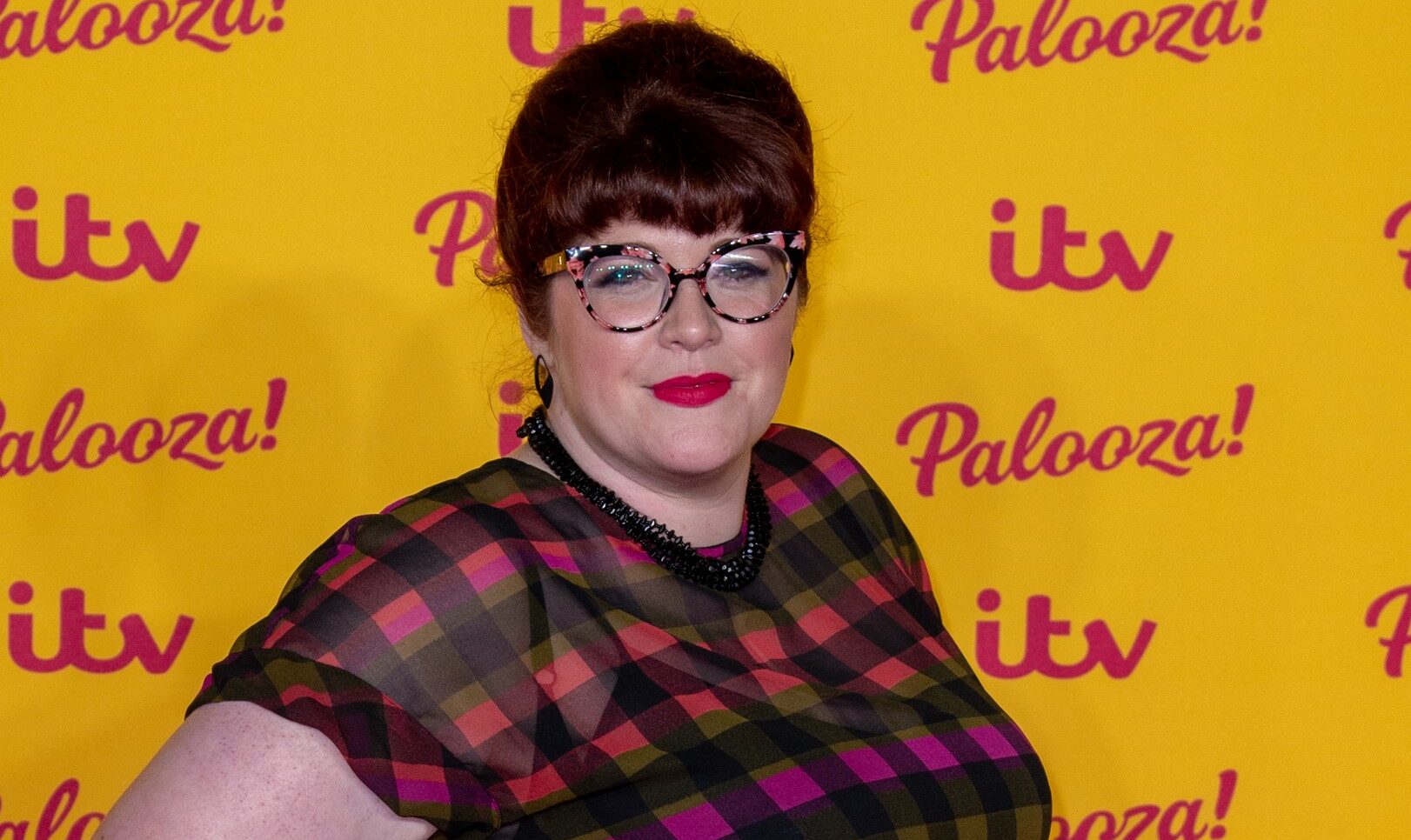 Beat the Chasers star Jenny Ryan poses on the red carpet