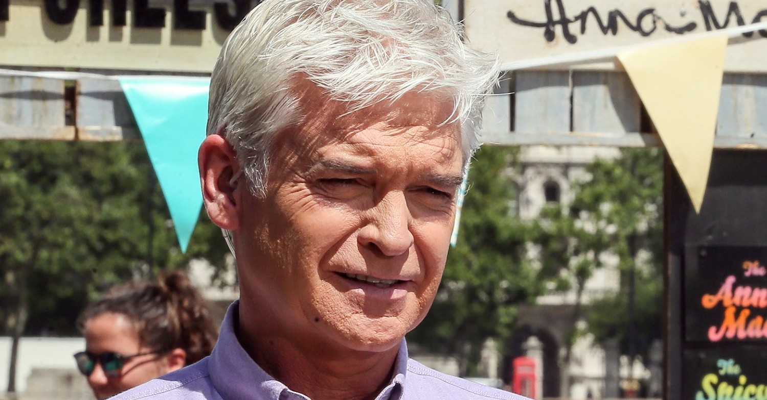 The Cube host Phillip Schofield hosting This Morning